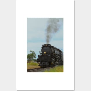 Big Boy 4014 Come Back 2021 with smoke and steam!! Posters and Art